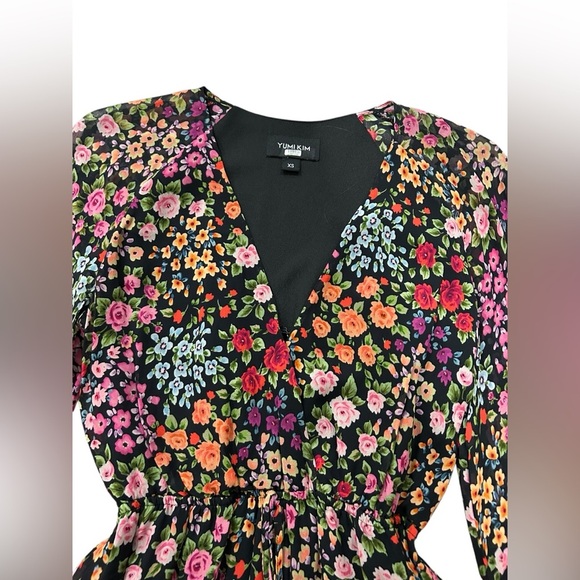 Anthropologie YUMI KIM Naomi floral romper Size XS Kingston Garden - Picture 2 of 4